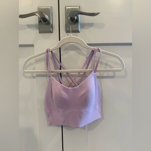 lululemon athletica Light Purple Strappy Bandeau